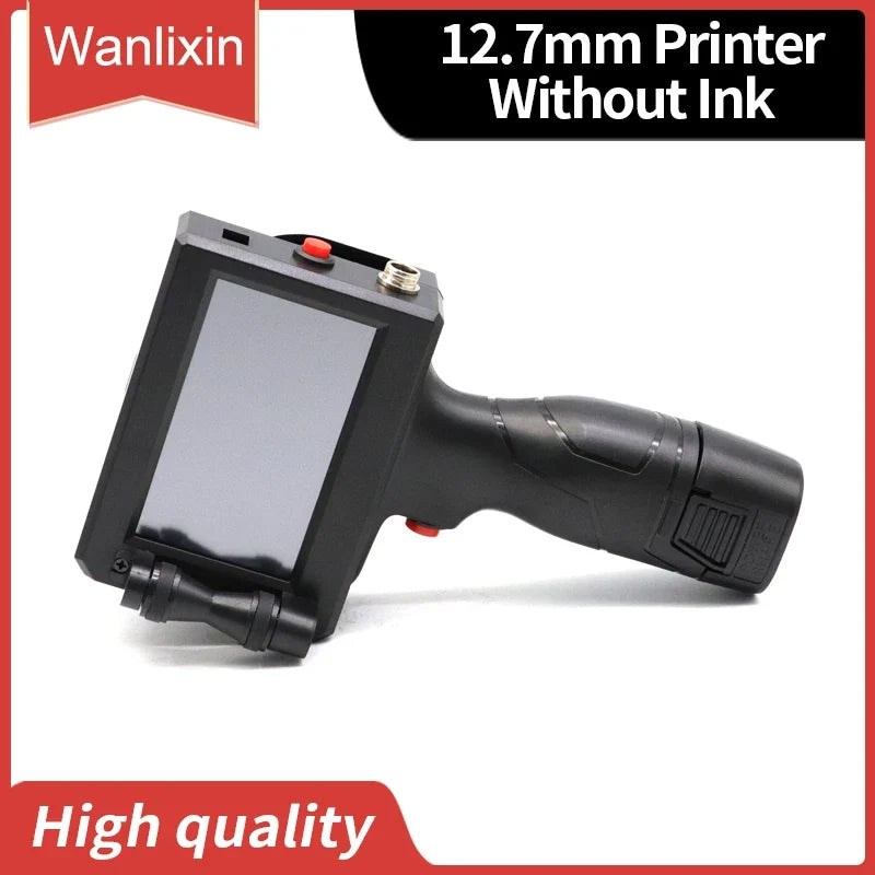 Wanlixin Handheld Inkjet Coding Printer – 12.7 mm & 25.4 mm Options