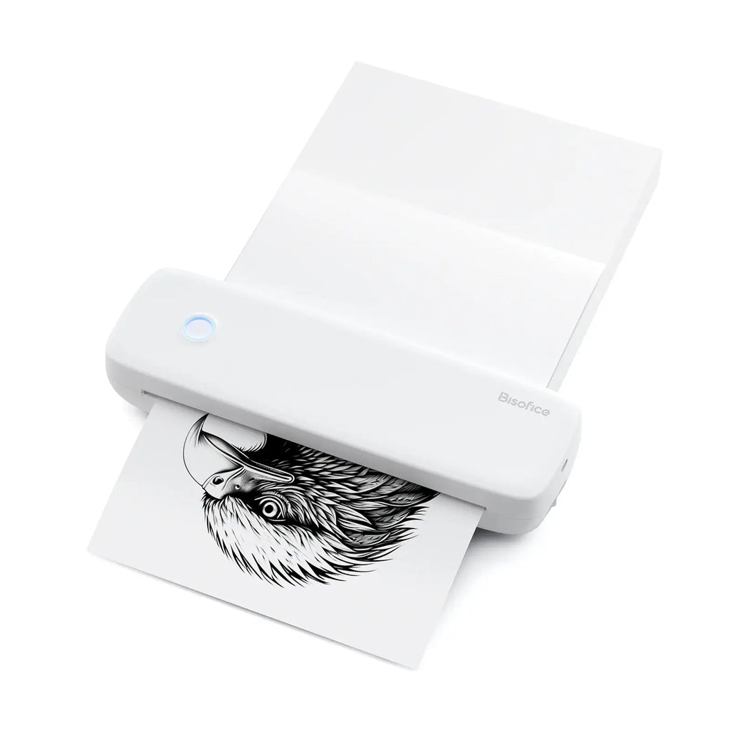Portable Thermal Label Printer with Bluetooth & USB