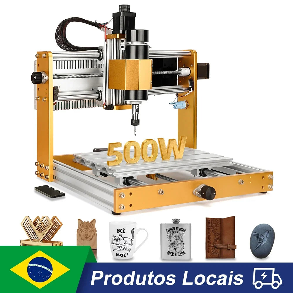3018Pro Max 500W CNC Router & Milling Engraver
