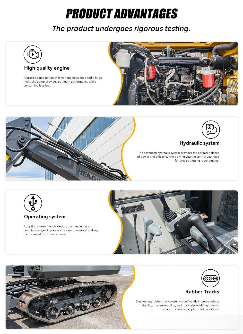 2.5 Ton Diesel Mini Excavator with Hydraulic Controls