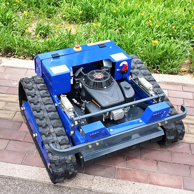 Remote-Control Lawn Mower – 224cc Petrol, 550mm Cutting Width