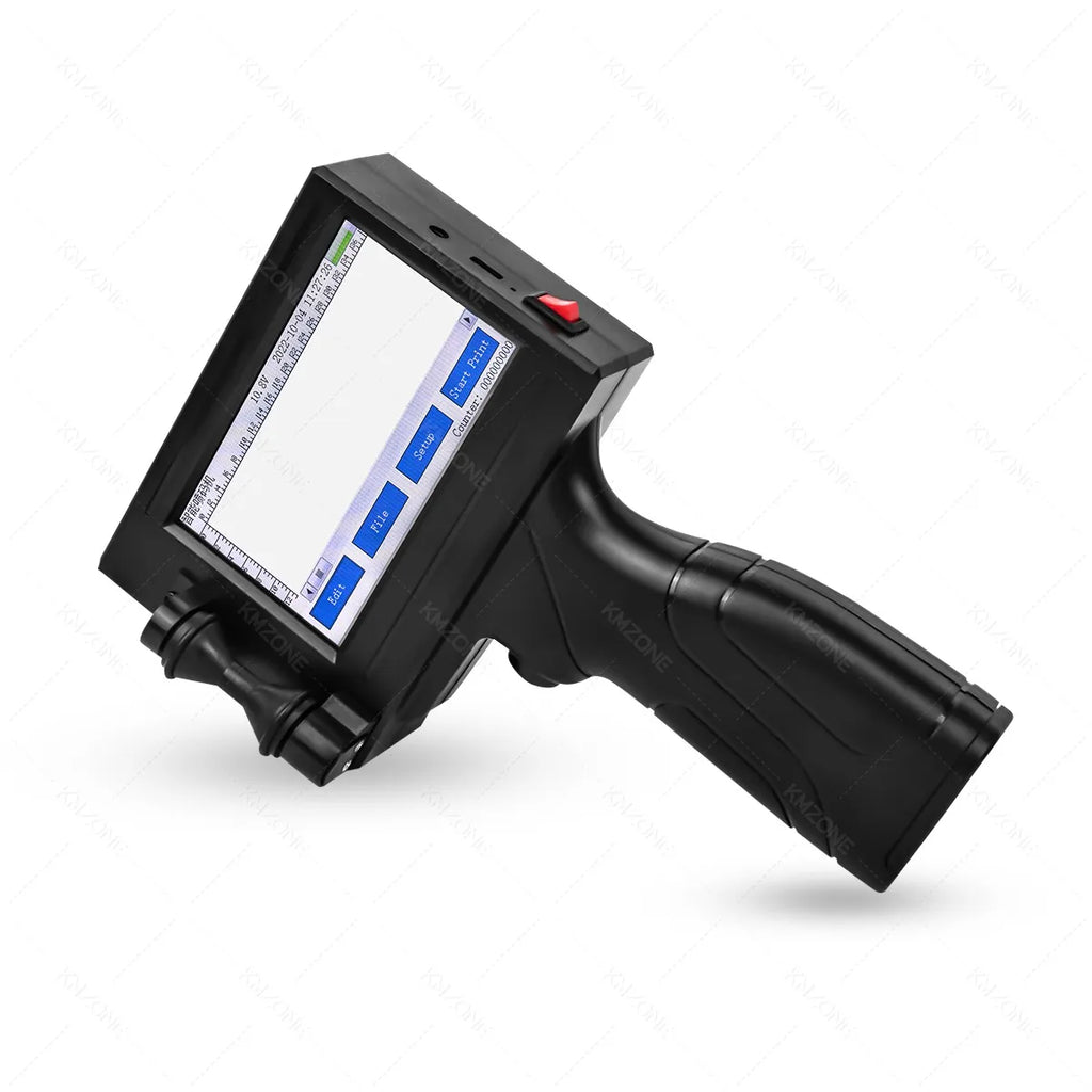 Handheld TIJ Inkjet Coding Printer with 4.3-Inch Touchscreen