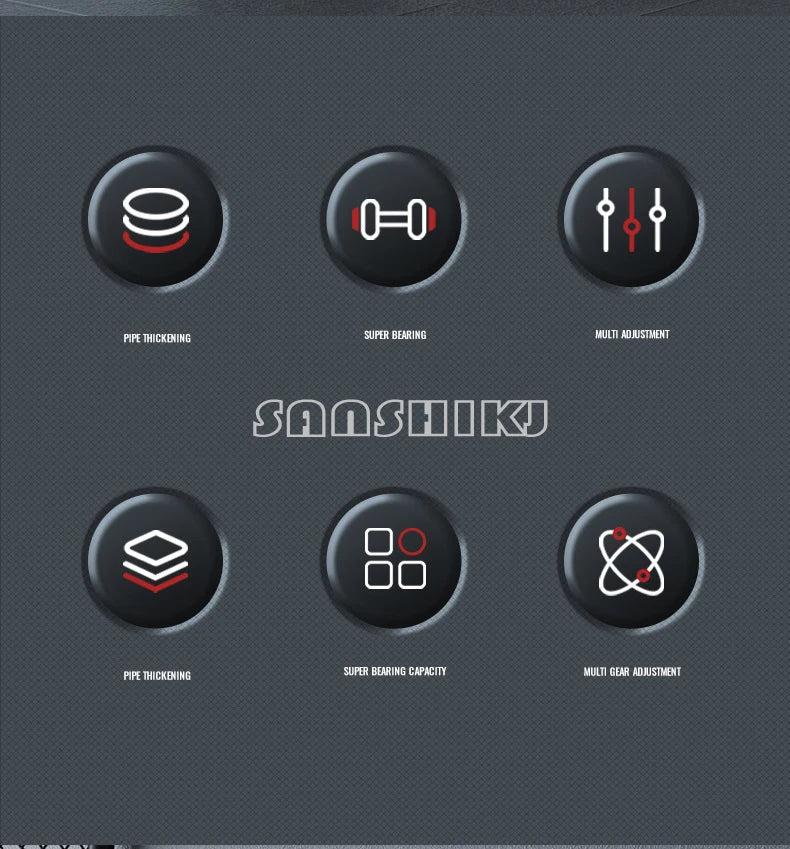 Multi-Function Weightlifting Bench – Adjustable Home Gym Fitness Bench