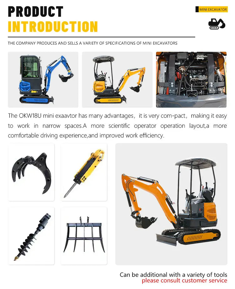 1.8 Ton Diesel Mini Excavator