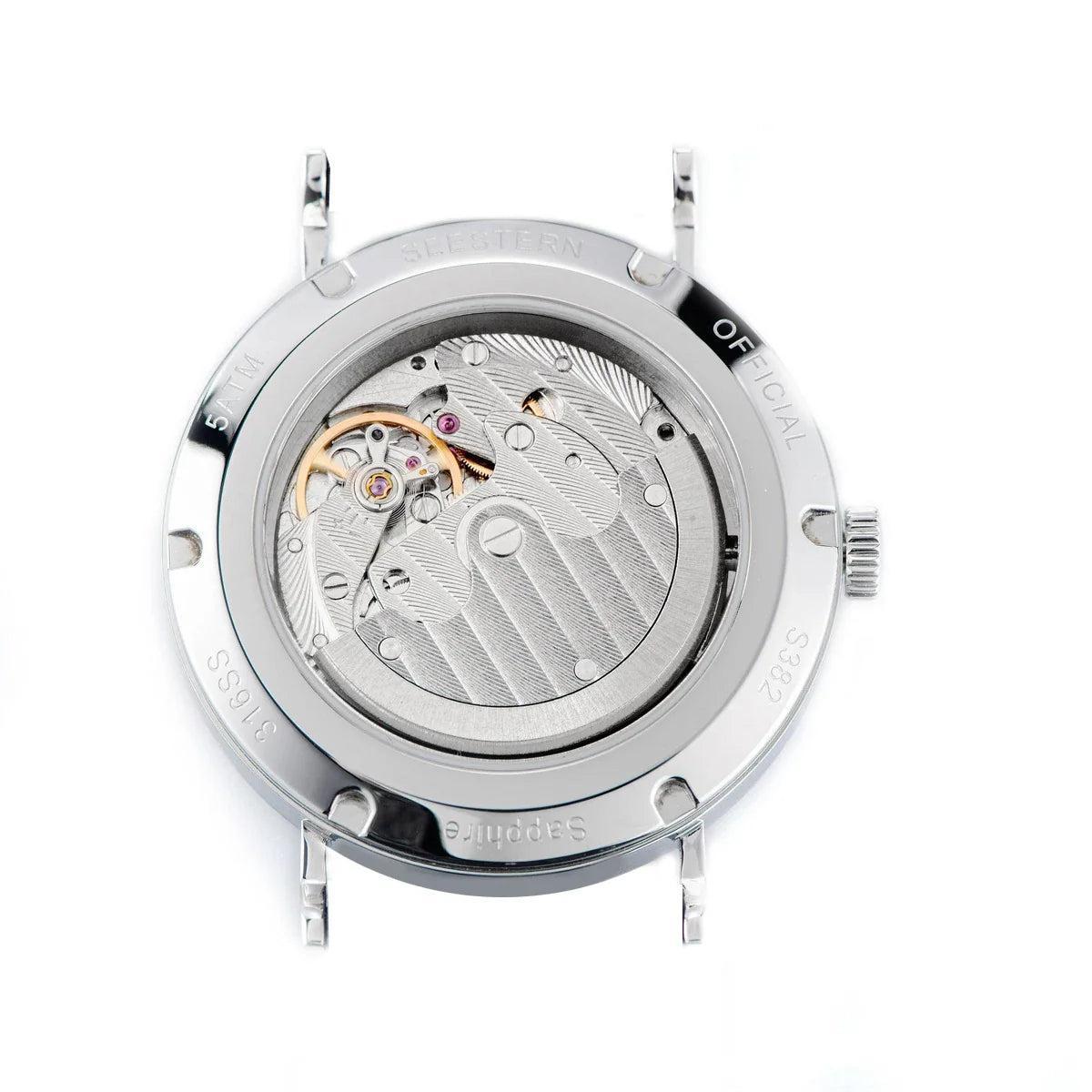 SEESTERN S382 Men’s Automatic Dress Watch with Leather Strap