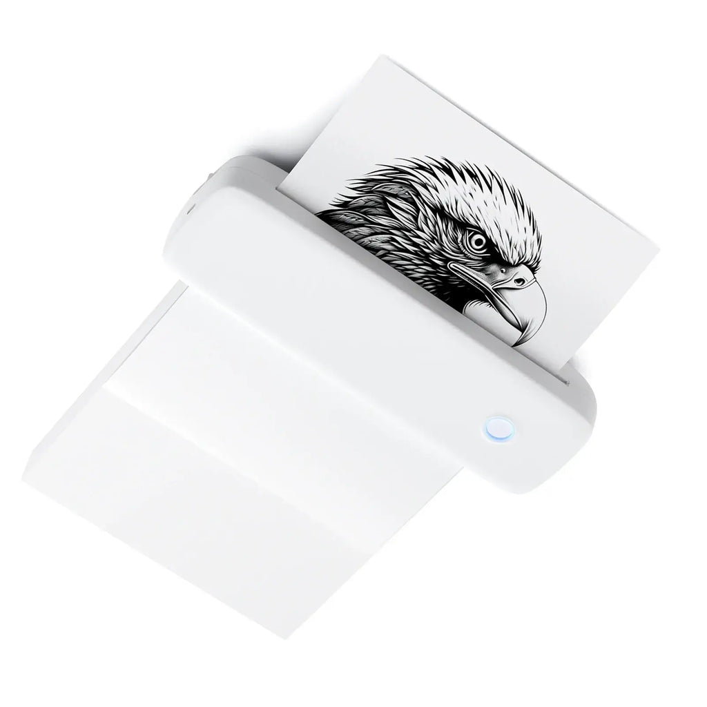 Portable Thermal Label Printer with Bluetooth & USB
