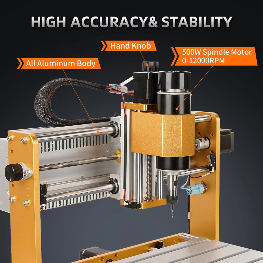 3018Pro Max 500W CNC Router & Milling Engraver