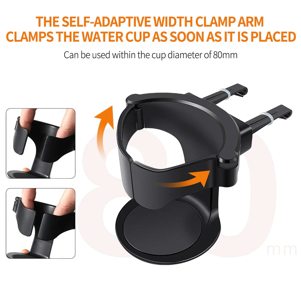Clip-On Car Air Vent Cup Holder – 1 Piece
