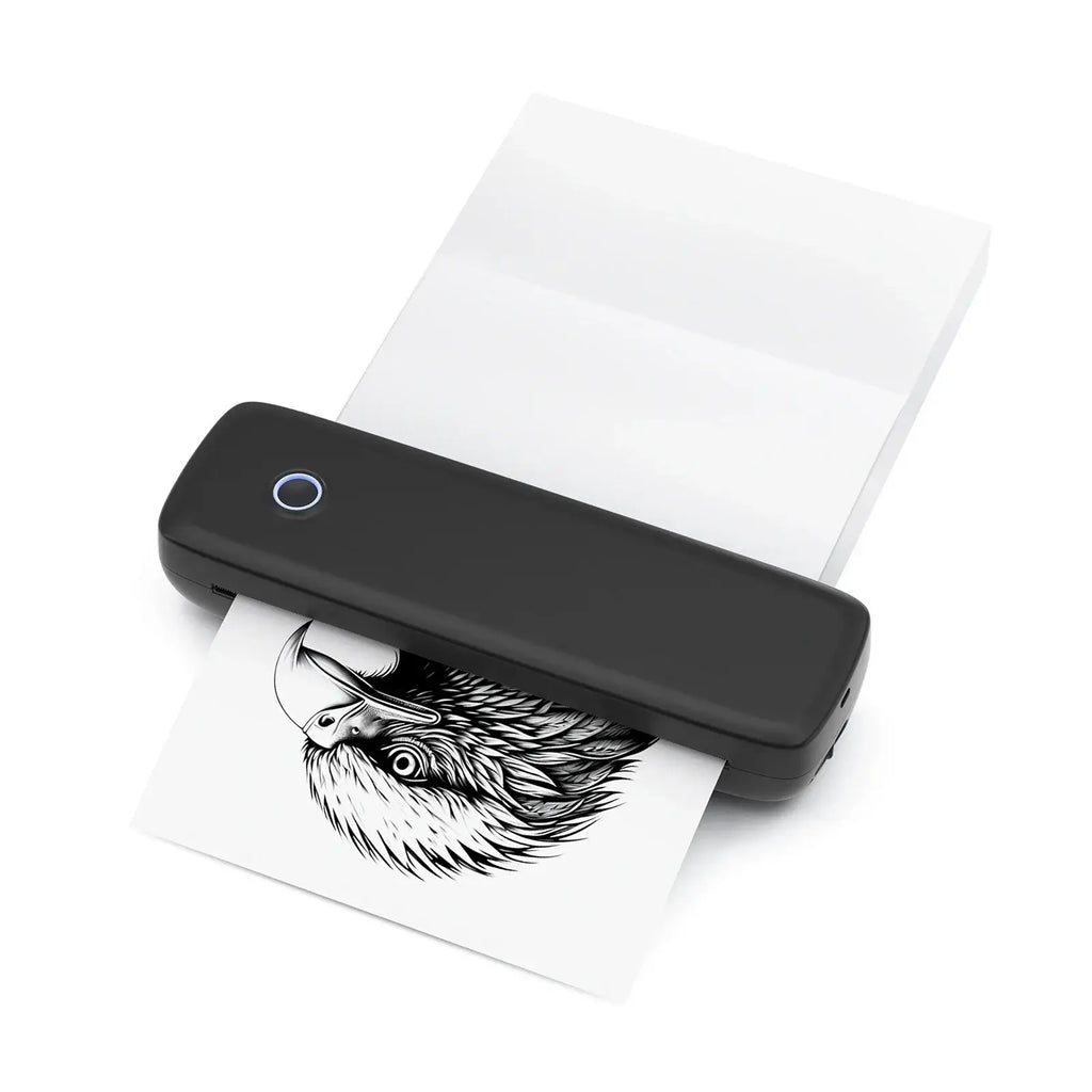 Portable Thermal Label Printer with Bluetooth & USB