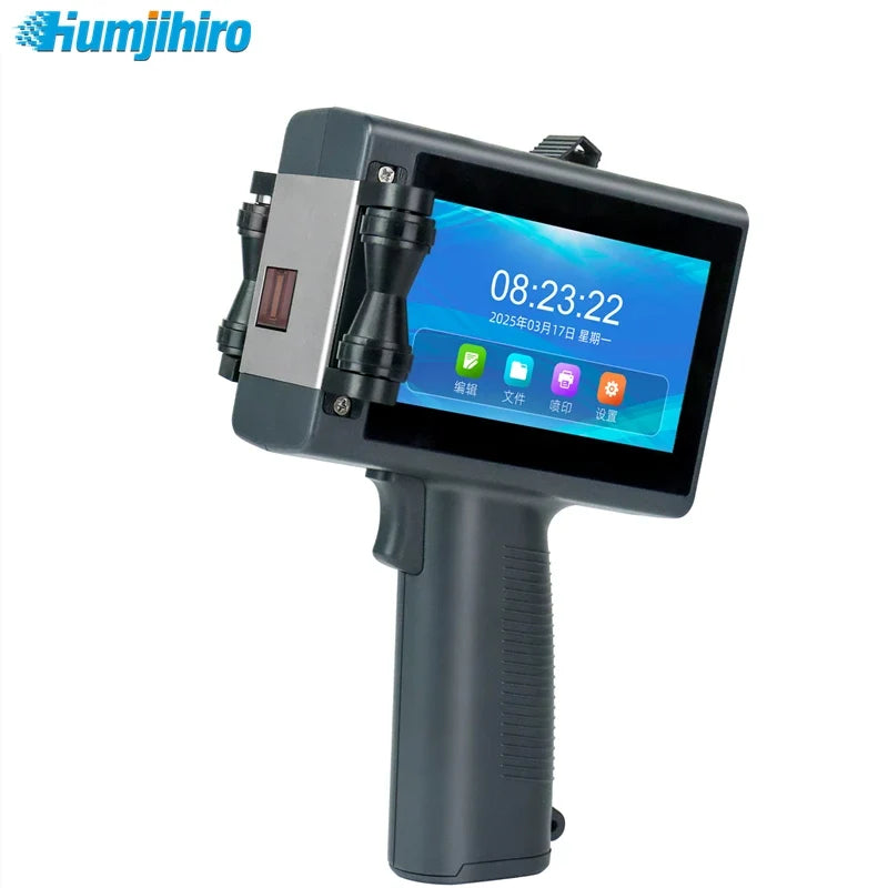 HUMJIHIRO Handheld Inkjet Coding Printer – 12.7 mm with Ink