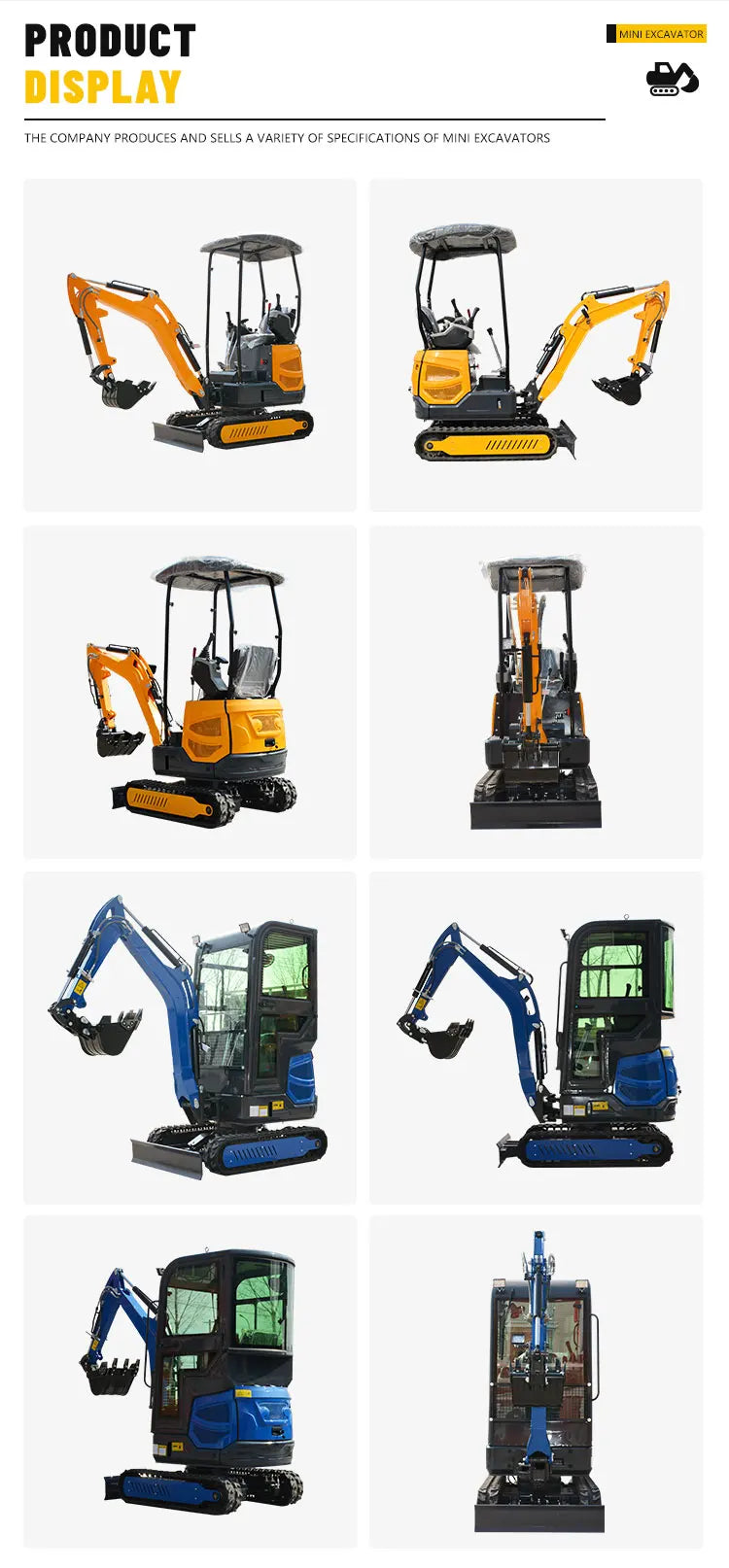 1.8 Ton Diesel Mini Excavator