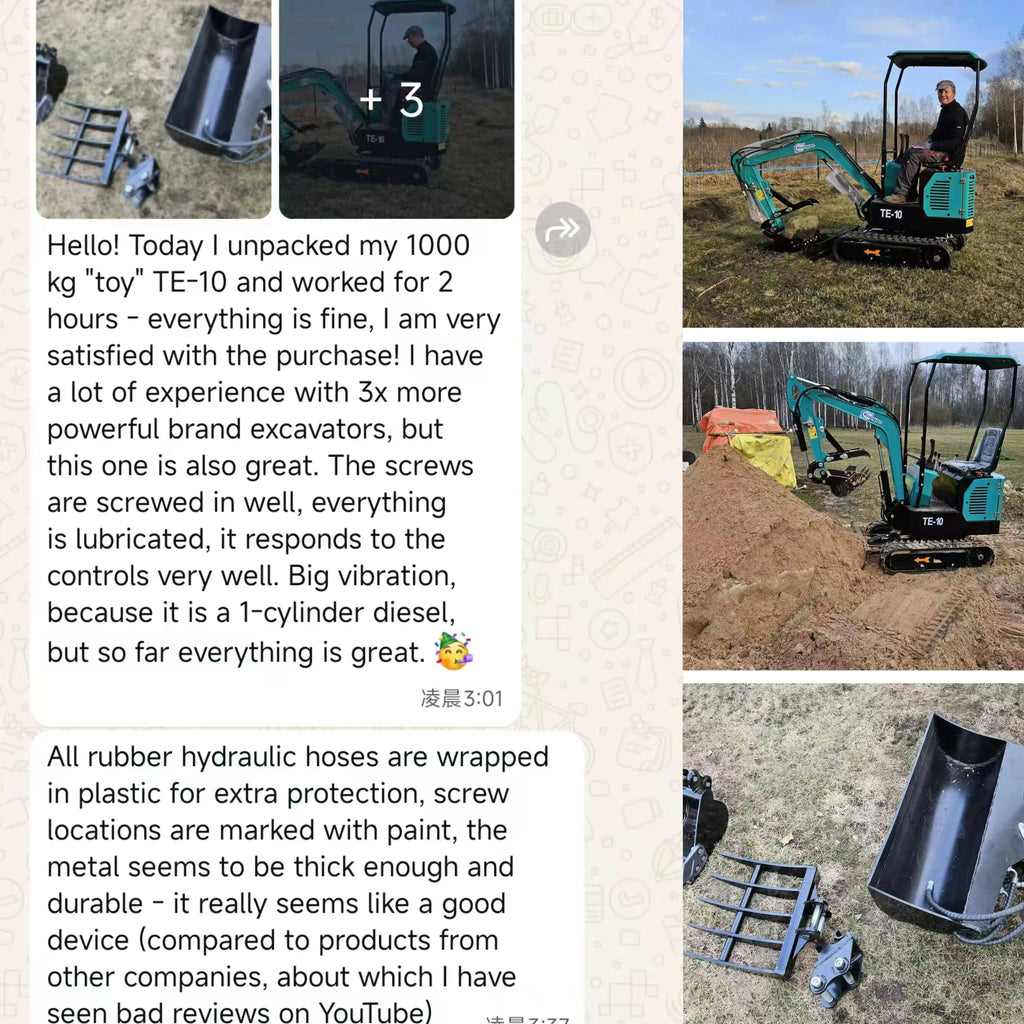 2.5 Ton Mini Excavator – Compact Crawler Digger