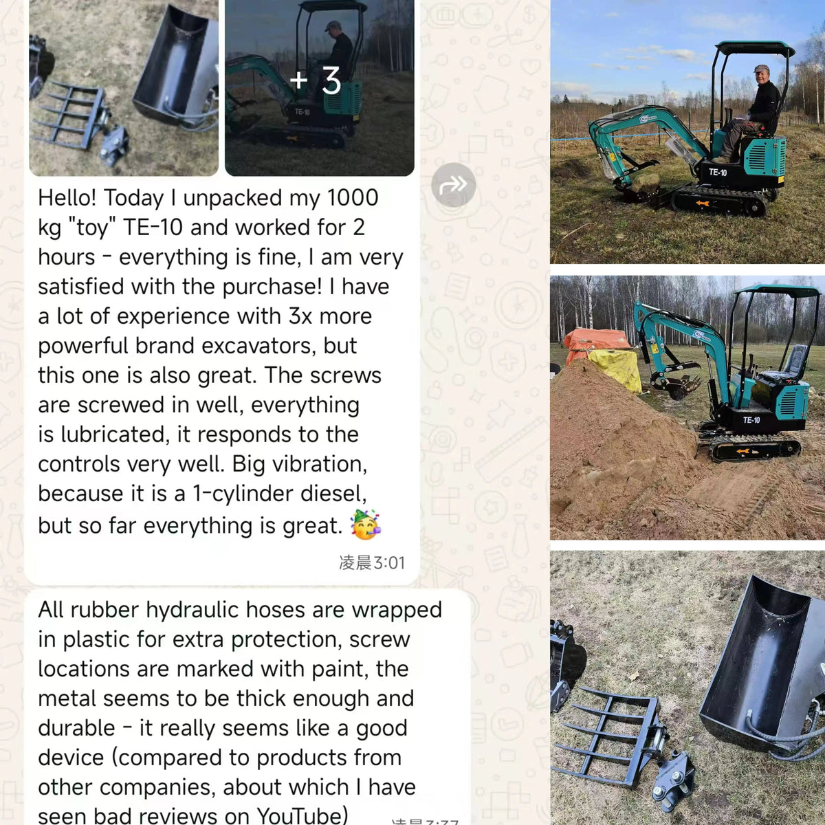 2.5 Ton Mini Excavator – Compact Crawler Digger