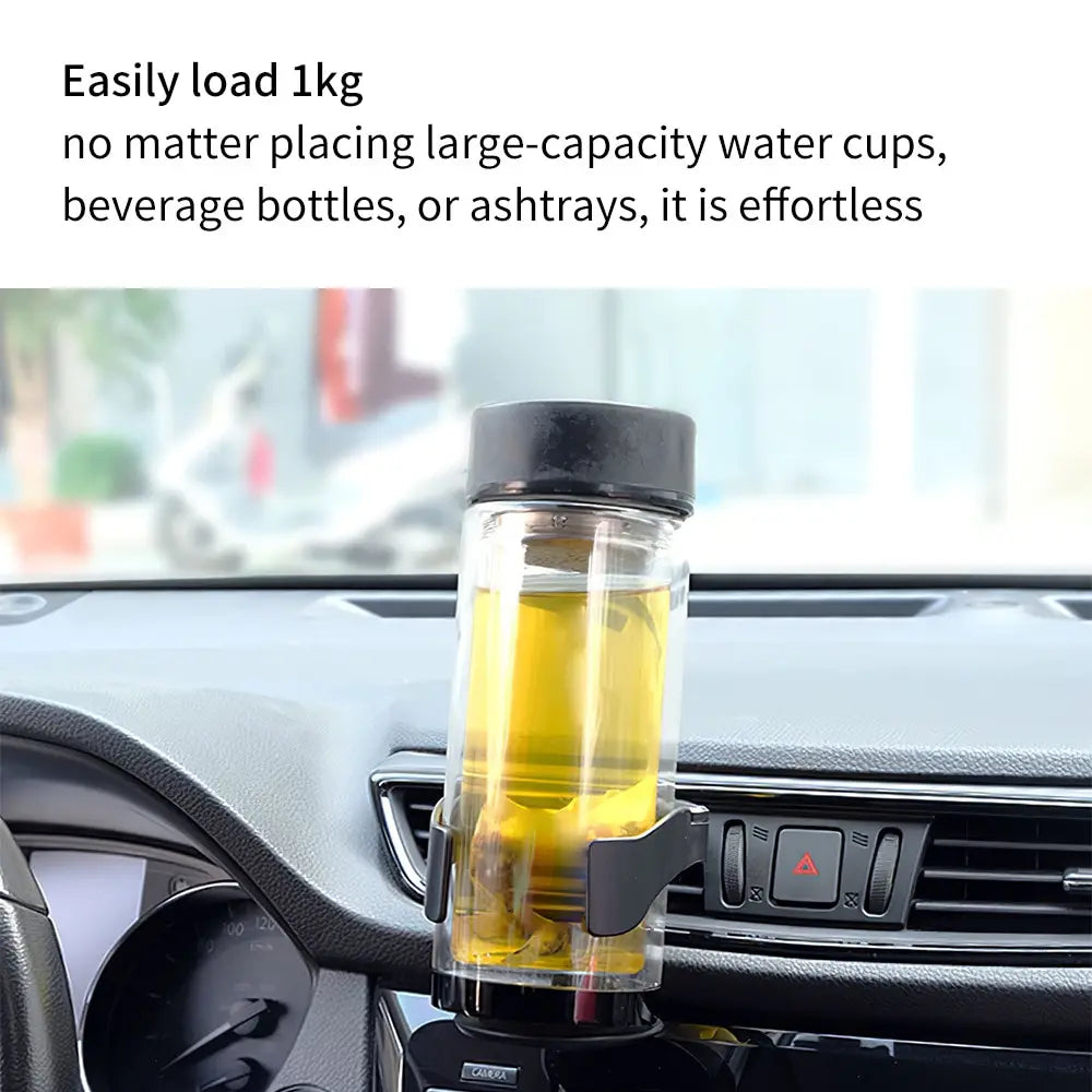 Clip-On Car Air Vent Cup Holder – 1 Piece