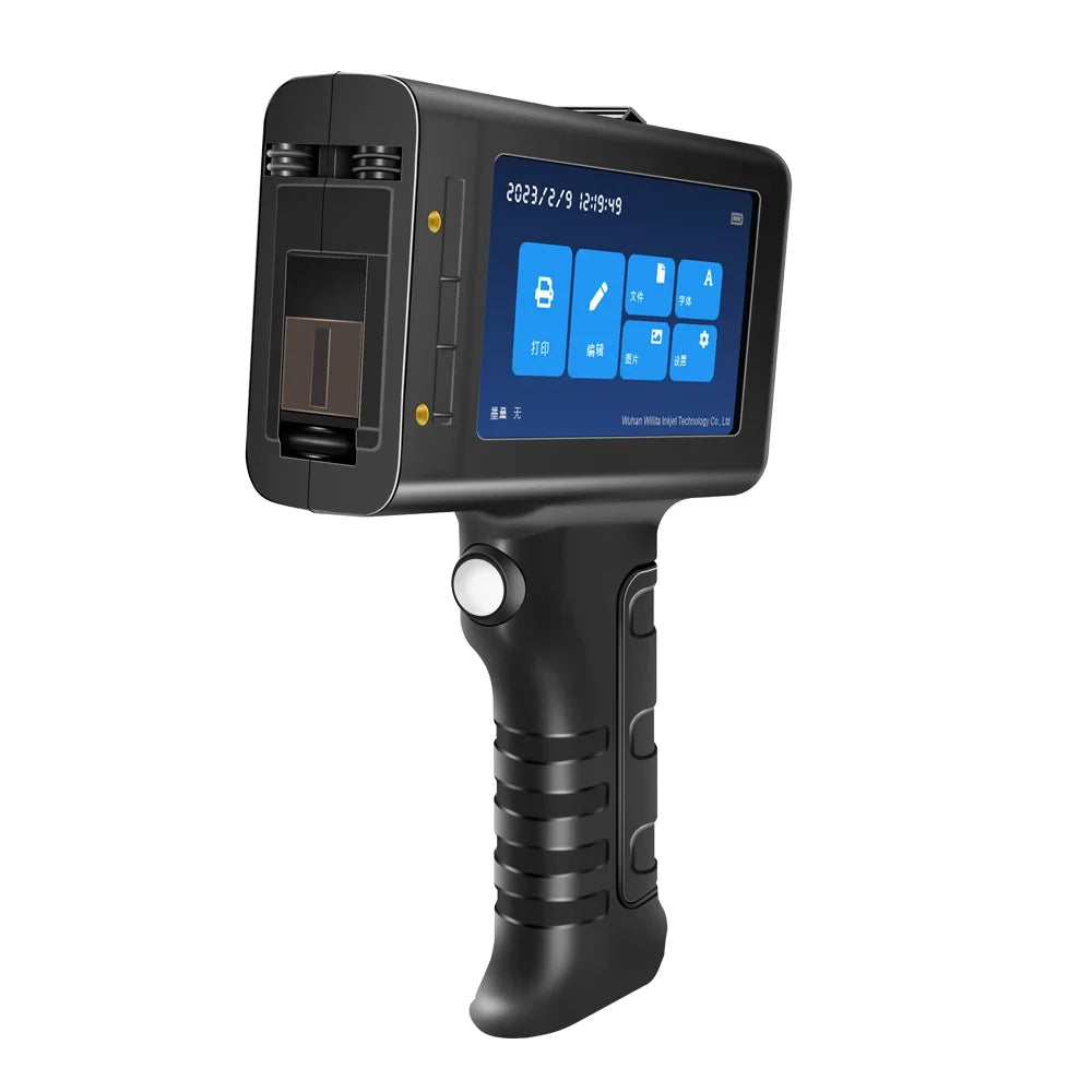 WILLITA Handheld Inkjet Coding Printer with 5-Inch Touchscreen