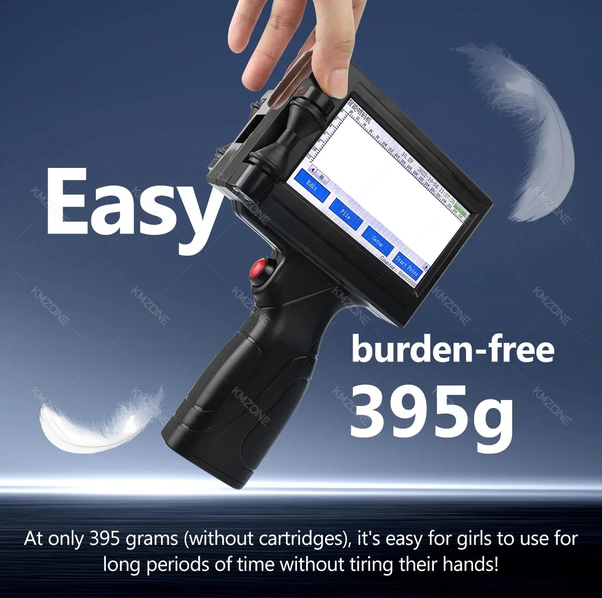 Handheld TIJ Inkjet Coding Printer with 4.3-Inch Touchscreen