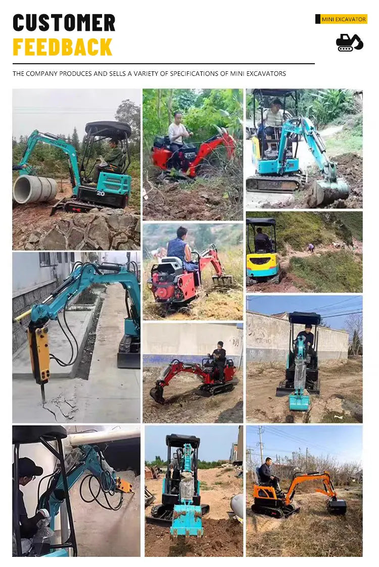 1.8 Ton Diesel Mini Excavator