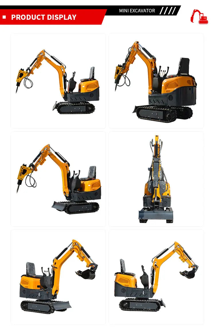 1.2 Ton Mini Excavator for Landscaping & Farming