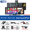 Srnubi 10.26-Inch CarPlay & Android Auto Screen – T322/T333 Options