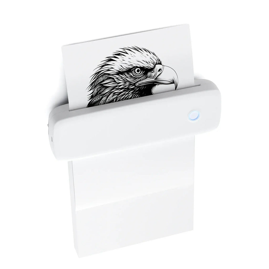 Portable Thermal Label Printer with Bluetooth & USB