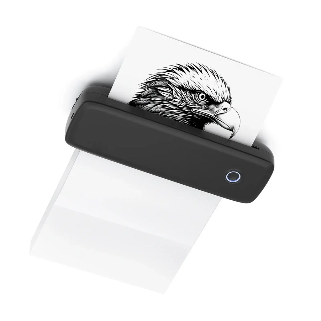 Portable Thermal Label Printer with Bluetooth & USB