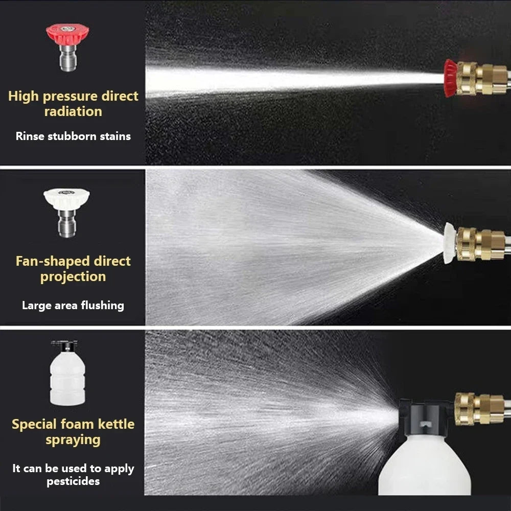 Cordless Car Wash Spray Gun – Battery & Adapter Not Included