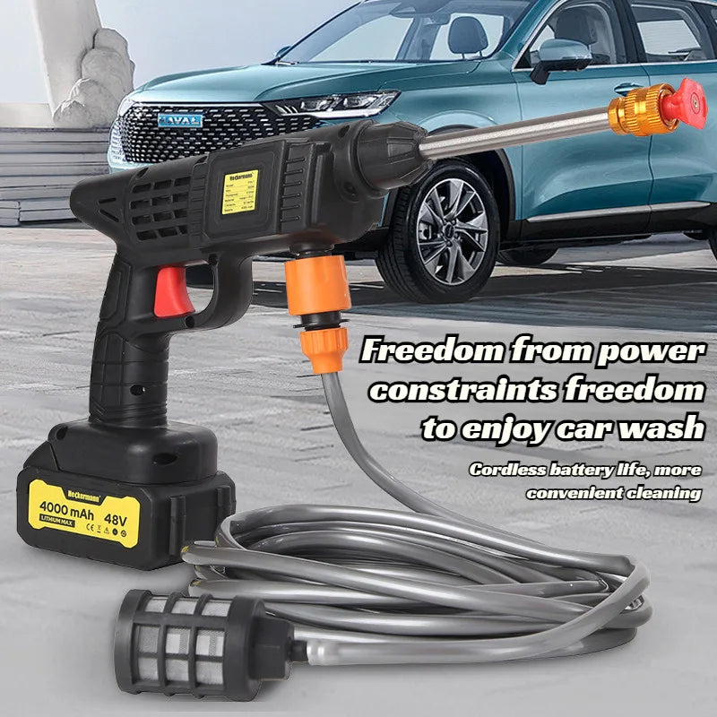 Cordless Handheld Car Wash Spray Gun