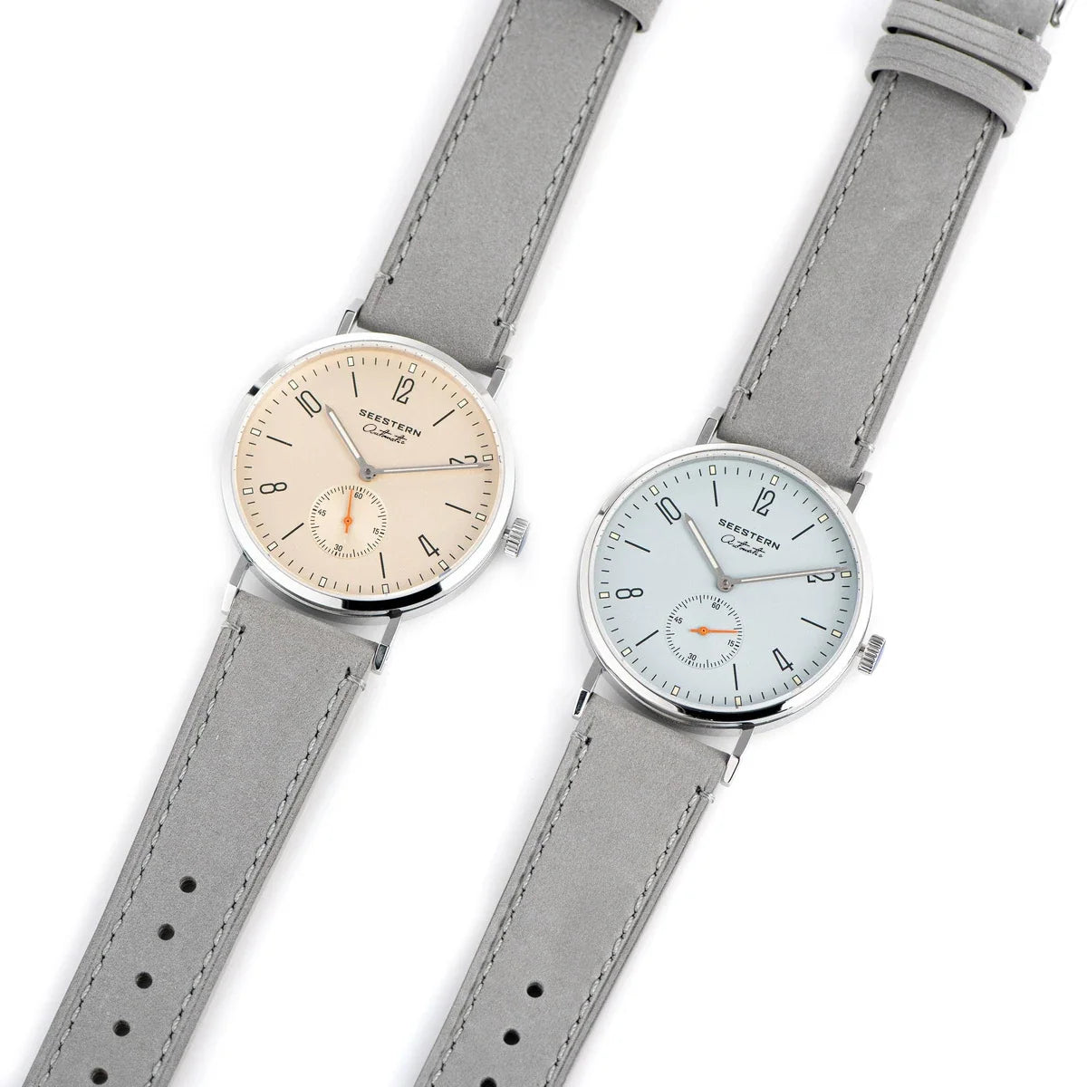 SEESTERN S382 Men’s Automatic Dress Watch with Leather Strap