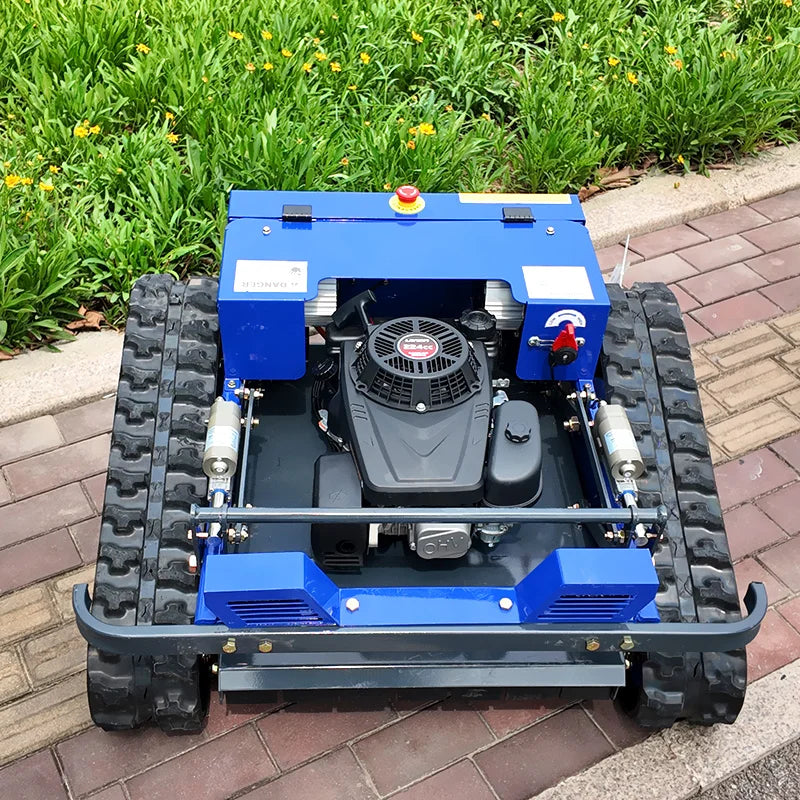 Remote-Control Lawn Mower – 224cc Petrol, 550mm Cutting Width