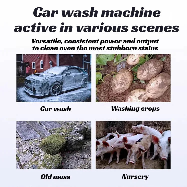Cordless Handheld Car Wash Spray Gun