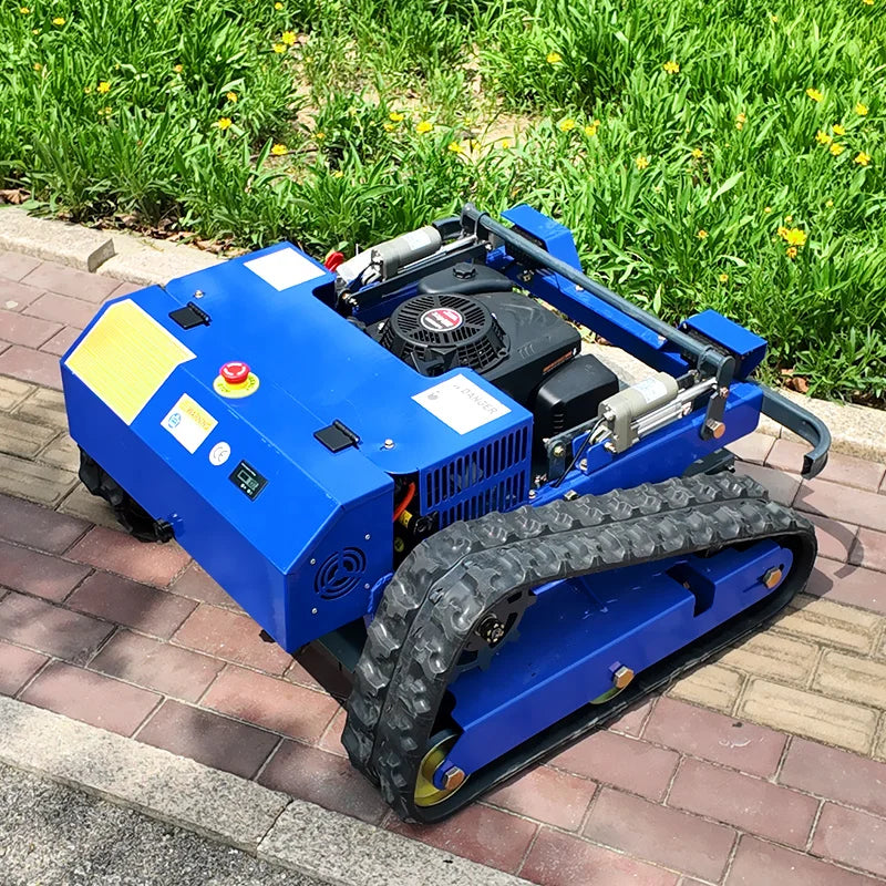 Remote-Control Lawn Mower – 224cc Petrol, 550mm Cutting Width