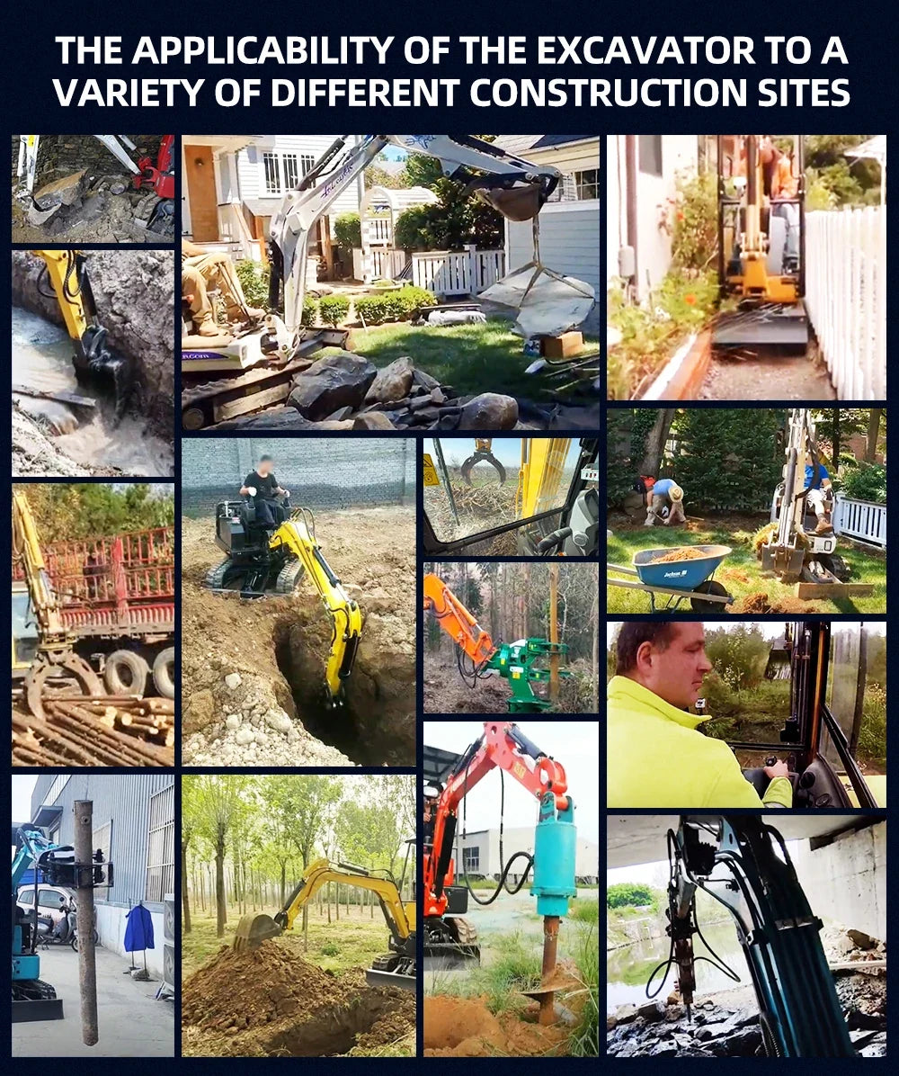 2.5 Ton Diesel Mini Excavator with Hydraulic Controls
