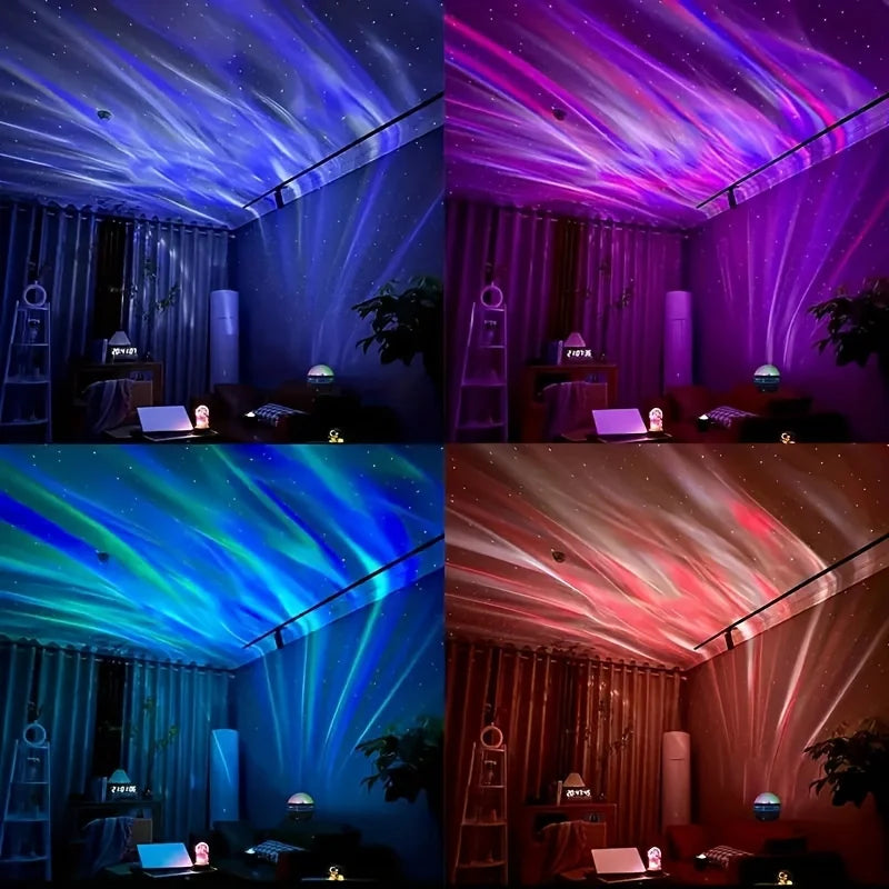 USB Projection Lamp – Aurora, Water & Star-Moon Options