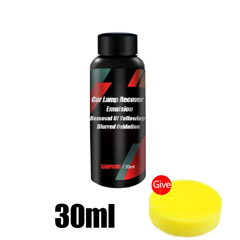 Car Headlight Restoration Polish – 30, 100 or 200 ml
