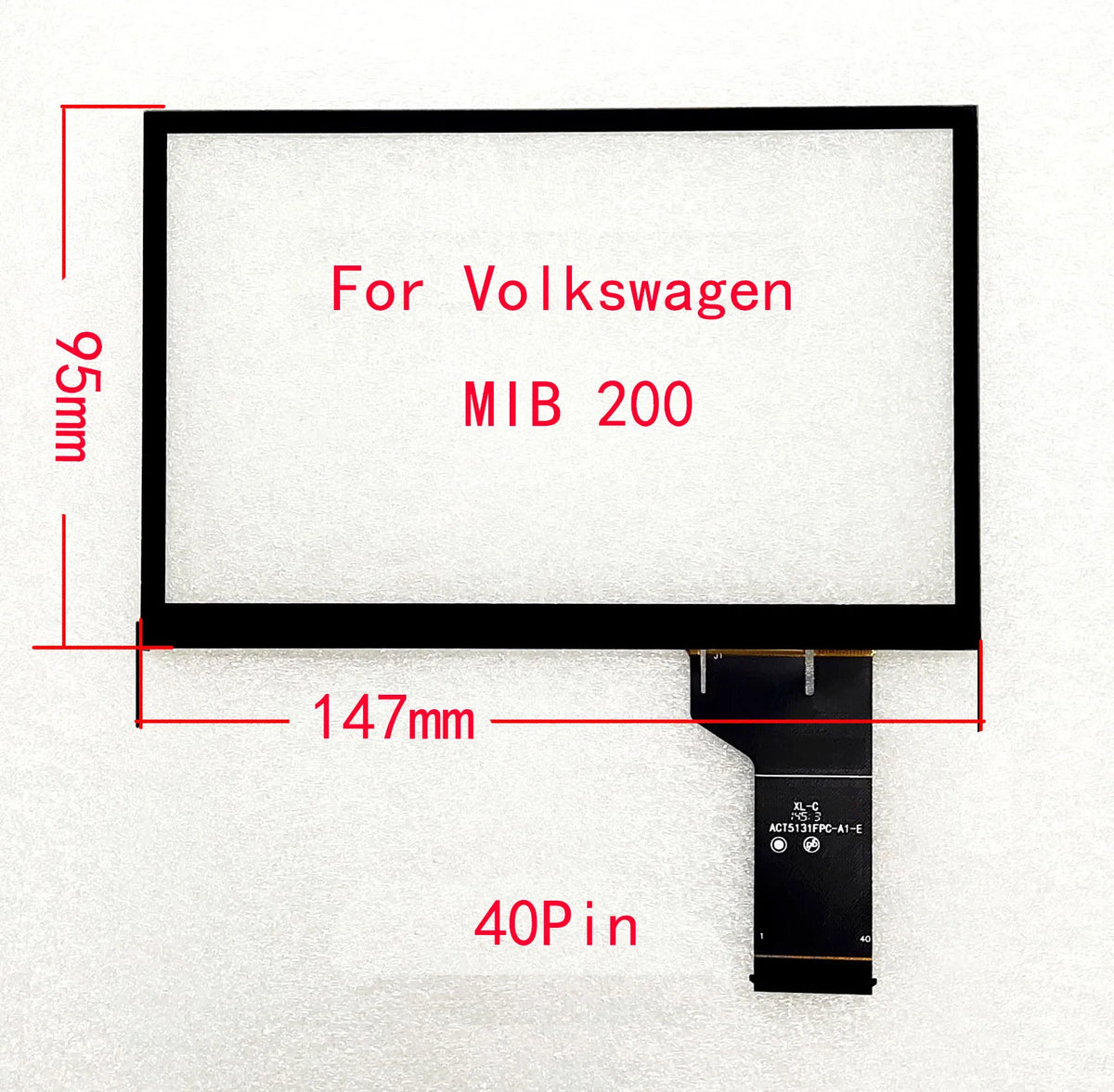 Replacement Capacitive Touch Panel – ACT3S5280FPC-A1-E