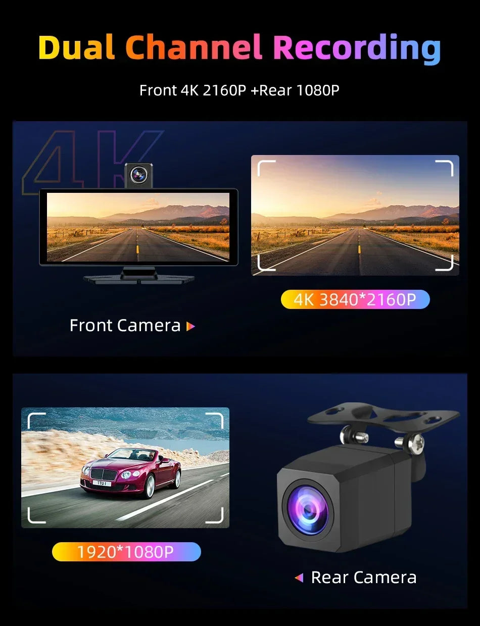 Srnubi 10.26-Inch CarPlay & Android Auto Screen – T322/T333 Options