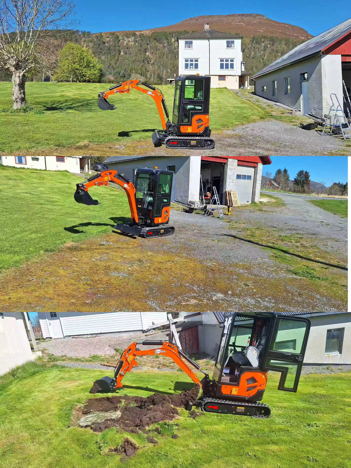 2.5 Ton Mini Excavator – Compact Crawler Digger