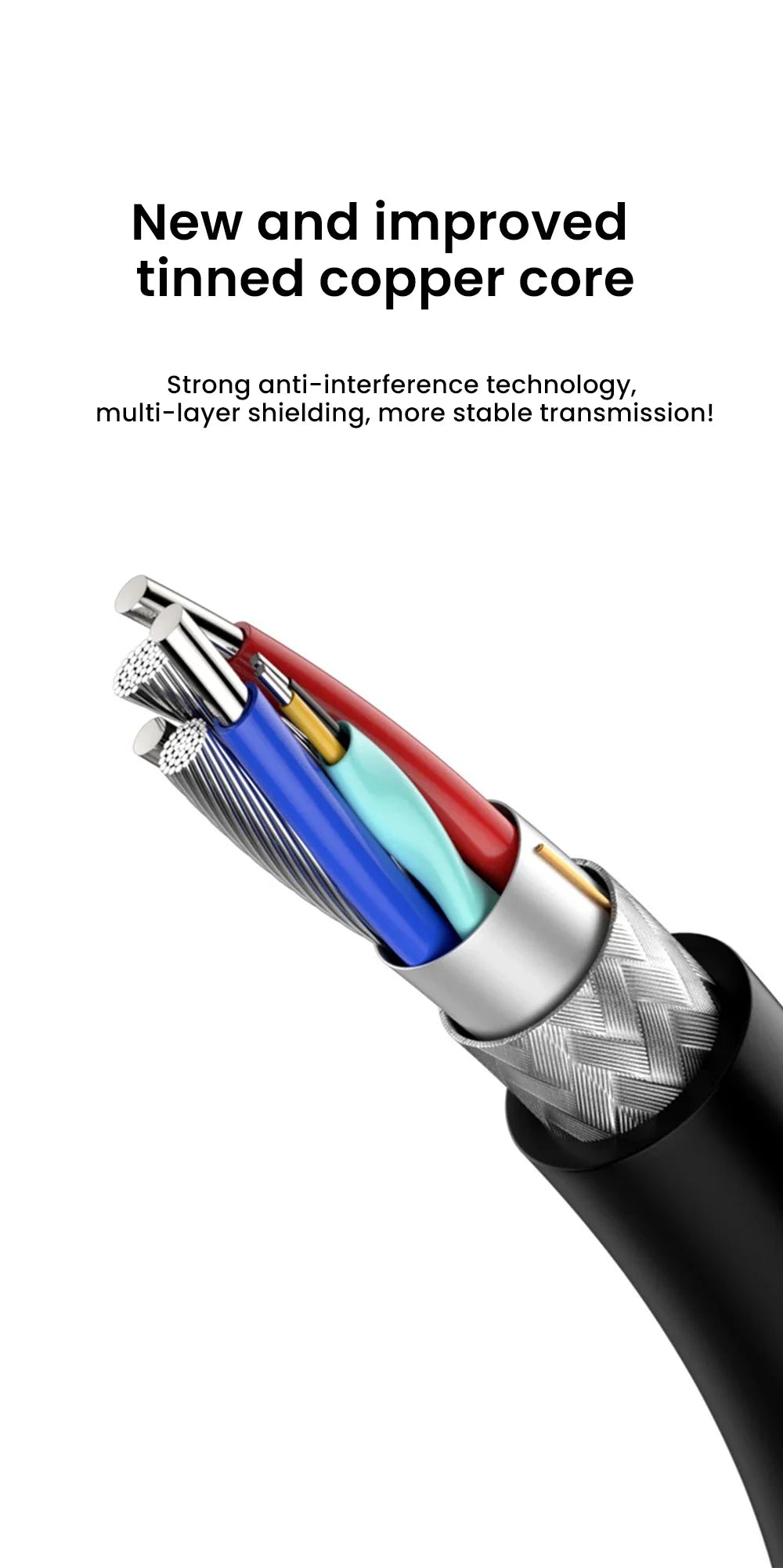 4-Port USB 3.0 Hub with Type-C Splitter & Cable