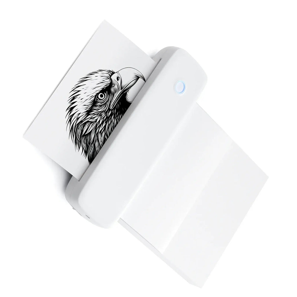 Portable Thermal Label Printer with Bluetooth & USB