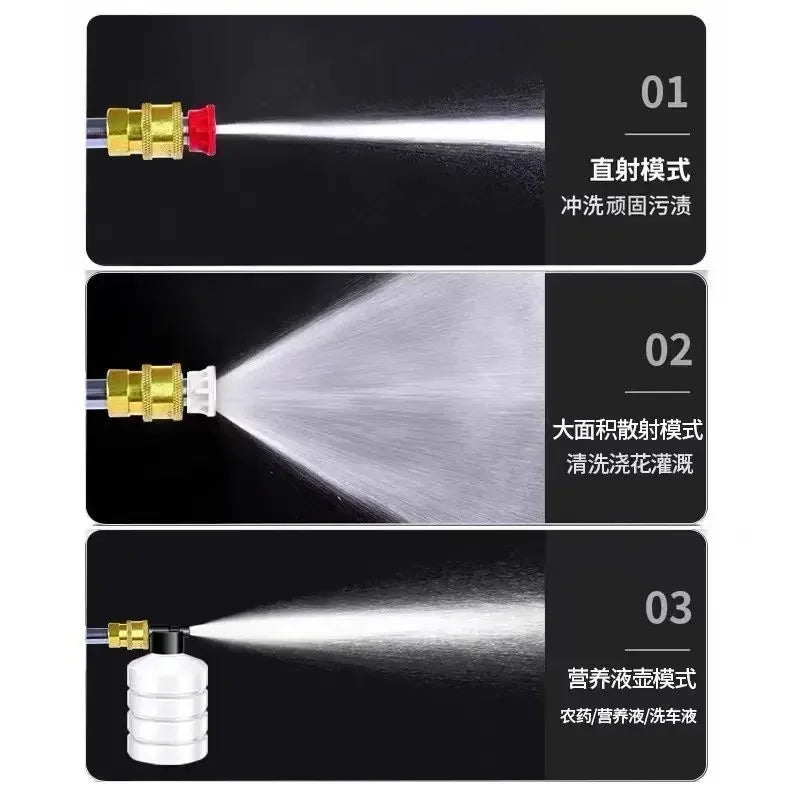 Portable Water Spray Gun for Cleaning