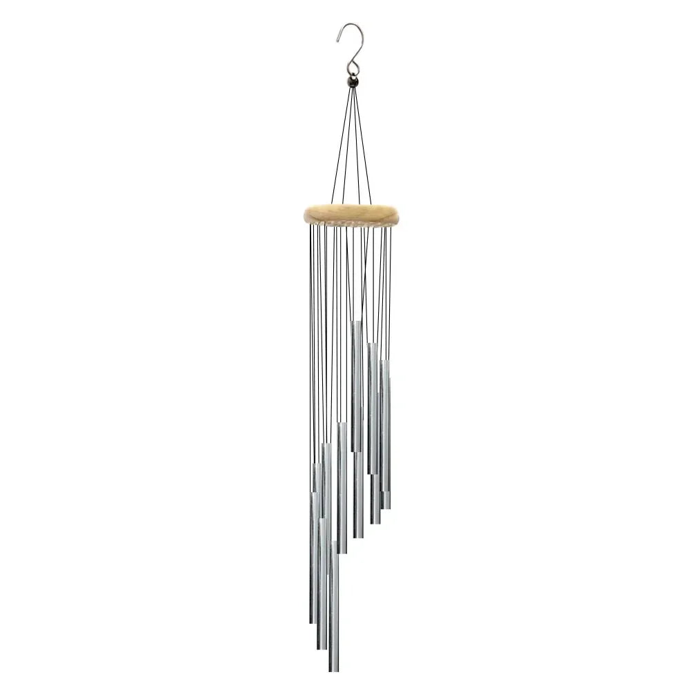 12-Tube Aluminum Wind Chimes for Garden and Patio