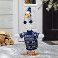Snowflake Sweater Porch Goose Outfit