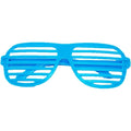 Turquoise Blue Aviator Shutter Glasses