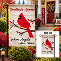 When Angels Are Near 2 Sided Garden Flag