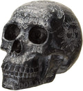 Black Ouija Skull Figurine