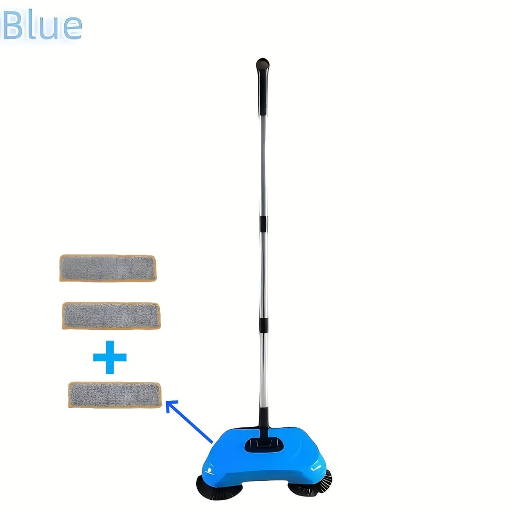 3-in-1 Manual Floor Cleaner Set with Long Handle