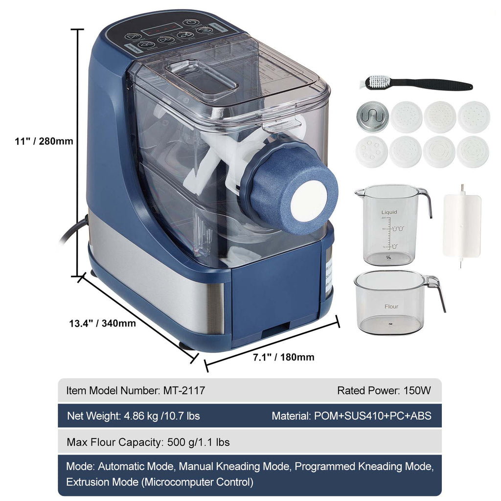 VEVOR 150W Electric Pasta Maker Machine