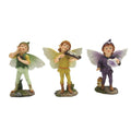 Mini Garden Pixie-Boy Trio Figurines