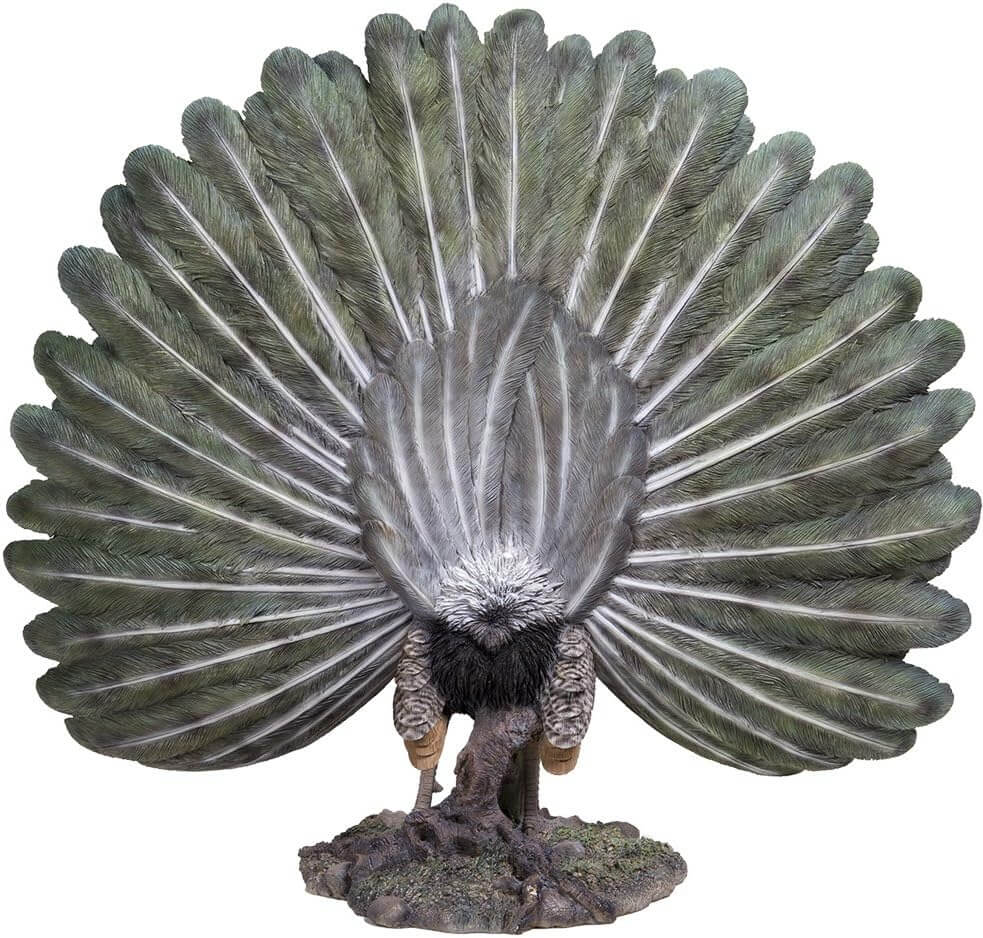Large Peacock Sculpture