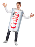 Diet Coke Can Foam Tunic Adult Costume Standard Size